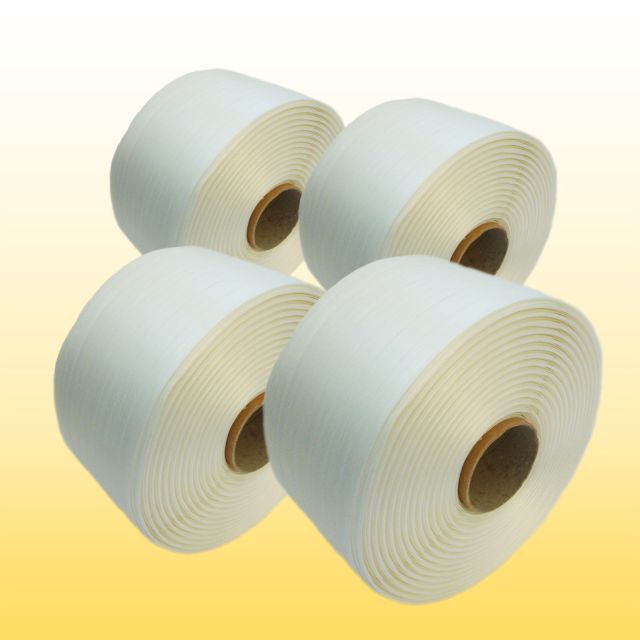 4 Rollen Textil Polyesterband  16 mm - 850 lfm